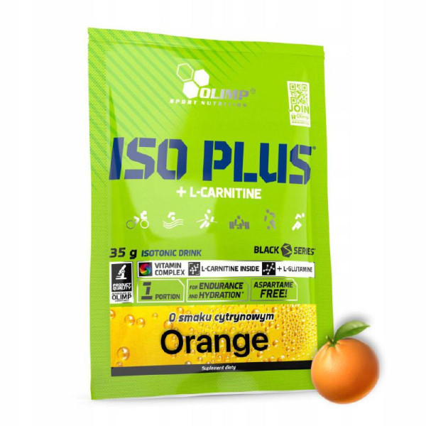 Olimp Iso Plus + L-Carnitine 35 grams (Апельсин)