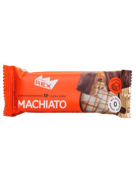Protein Rex Кофейный батончик 40 grams (Карамельный макиато)