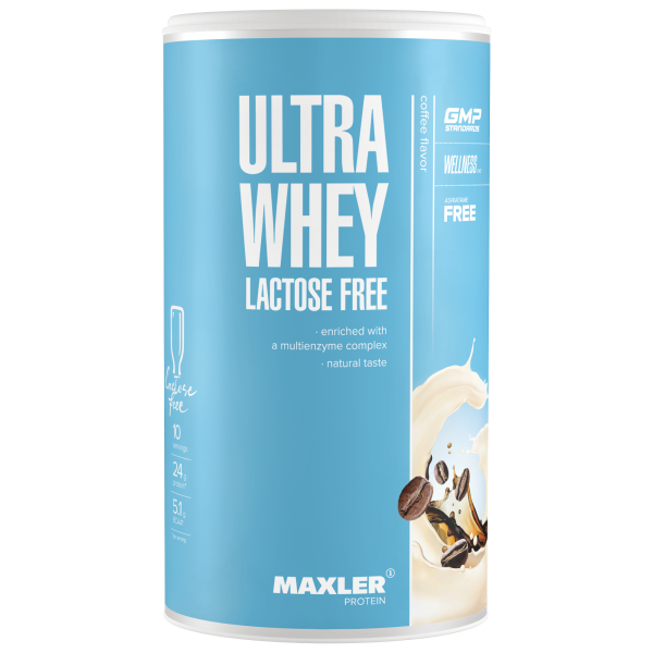 Maxler Ultra Whey Lactose Free can 300 grams (Кофе)