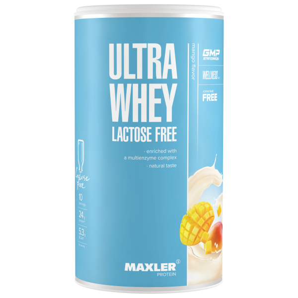 Maxler Ultra Whey Lactose Free can 300 grams (Манго)
