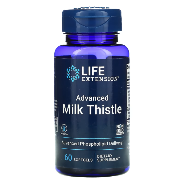Life Extension Advanced Milk Thistle 60 softgels
