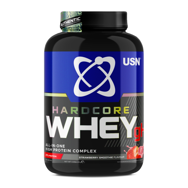 USN Hardcore Whey 2000 grams (Клубника)