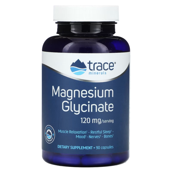 Trace Minerals Magnesium Glycinate 120 mg 90 capsules