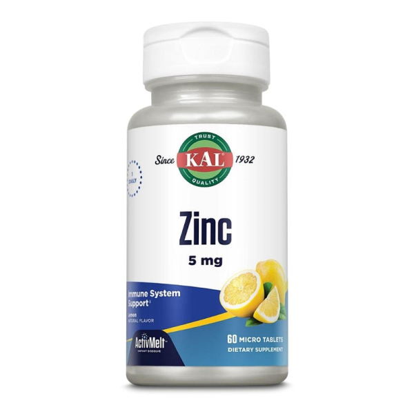 KAL Zinc 5 mg 60 tablets