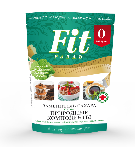 Fit Parad Заменитель сахара №10 100 grams