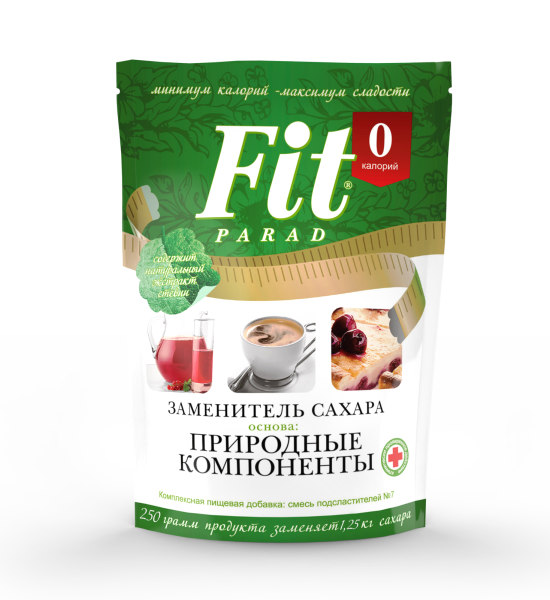 Fit Parad Заменитель сахара №7 пакет 250 grams