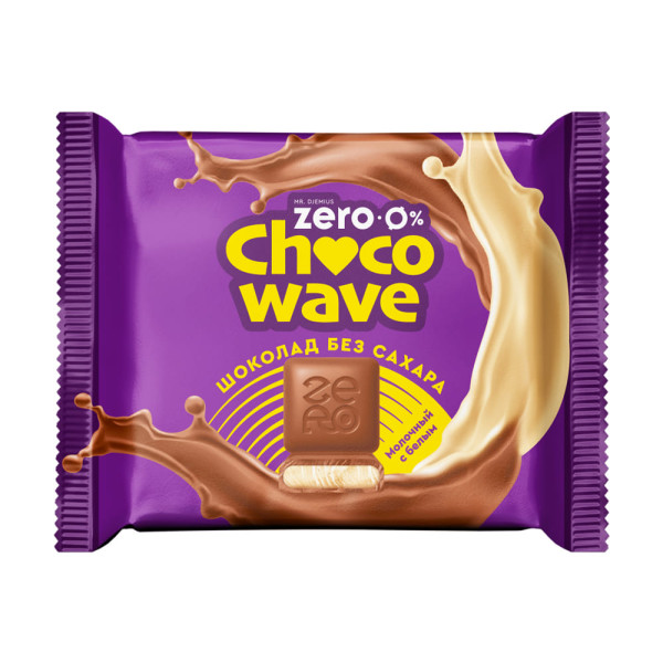 Mr. Djemius Chocowave 60 grams (Шоколад молочный с белым шоколадом)