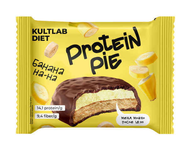 Kultlab Protein Pie 60 grams (Банана на-на)