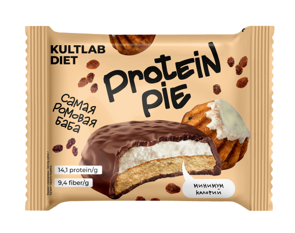 Kultlab Protein Pie 60 grams (Самая ромовая баба)