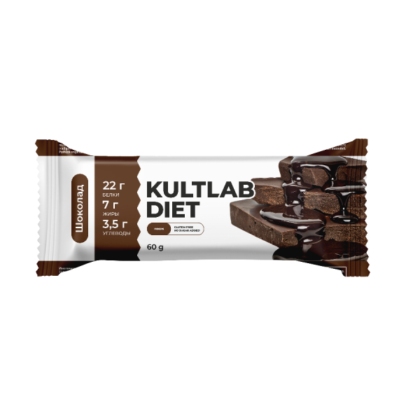 Kultlab Kult Bar 60 grams (Шоколад)