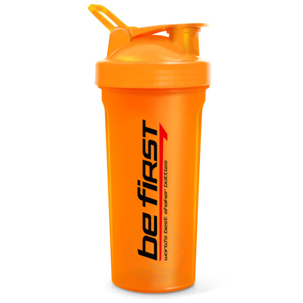 Be First Шейкер с шариком и держателем 600 мл (Полностью оранжевый)
