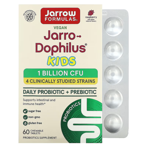 Jarrow Formulas Jarro-Dophilus Kids 60 chewables Срок 30.09.2025