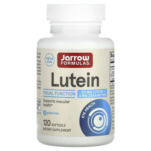 Jarrow Formulas Lutein 20 mg 120 softgels