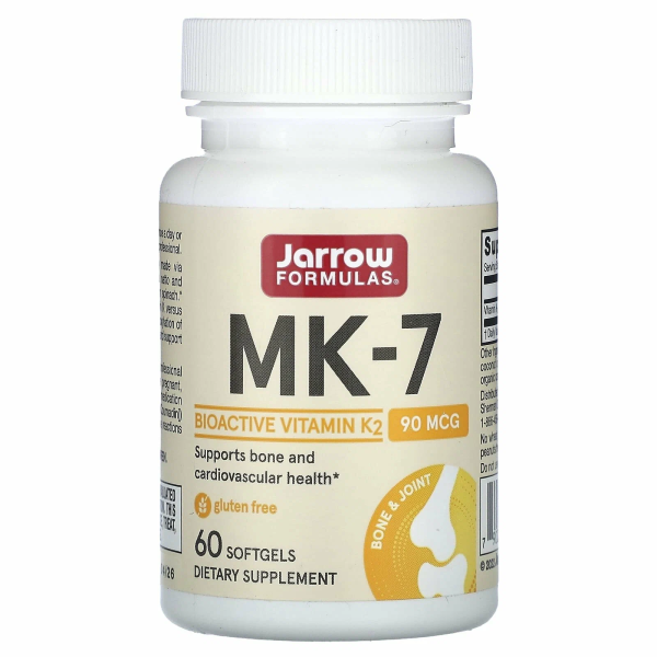 Jarrow Formulas MK-7 90 mcg 60 softgels