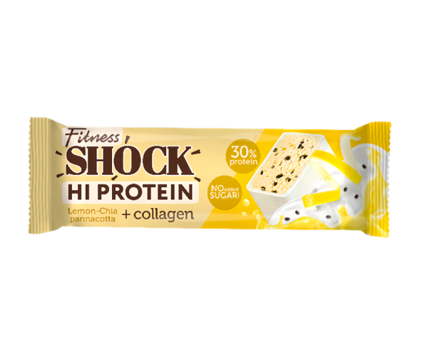 FitnesShock Hi protein 40 grams (Лимон-чиа)