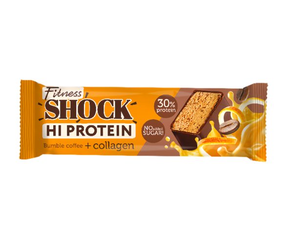 FitnesShock Hi protein 40 grams (Кофе-апельсин)