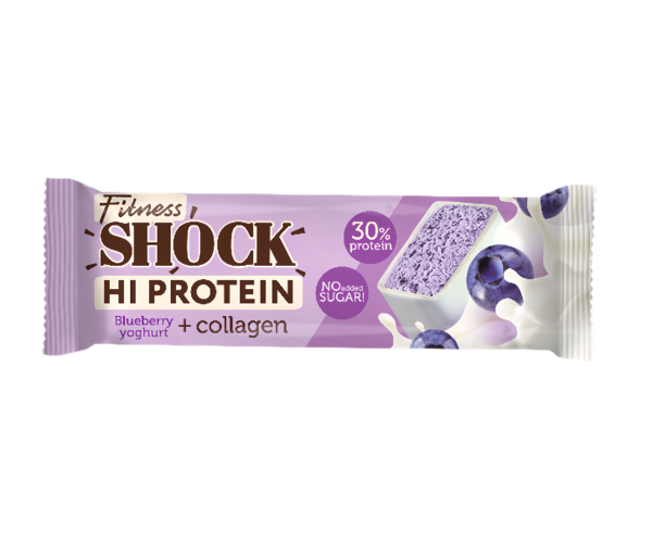 FitnesShock Hi protein 40 grams (Черничный десерт)