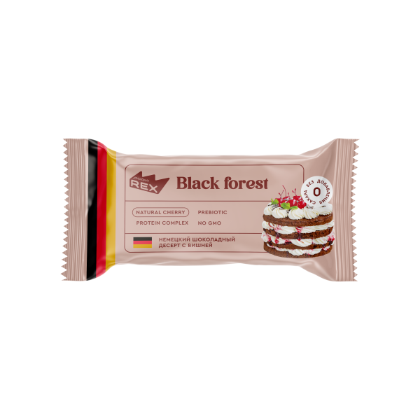 Protein Rex Пирожное протеиновое 40 grams (Черный лес)