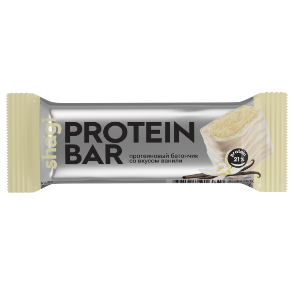 Shagi Protein Bar 40 grams (Ваниль)
