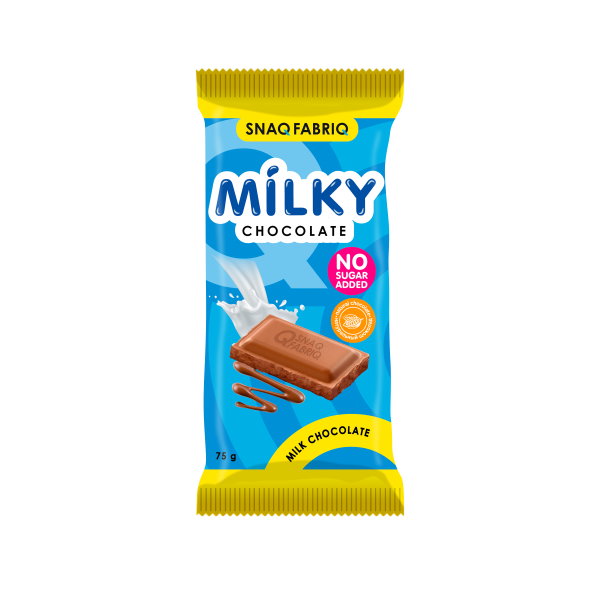 Snaq Fabriq Milky Chocolate 75 grams (Молочный шоколад)