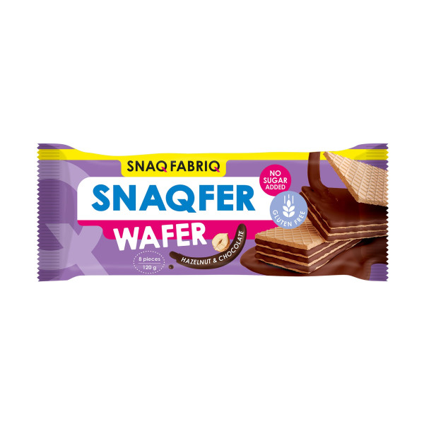 Snaq Fabriq Snaqfer Wafer 120 grams (Шоколад-фундук)
