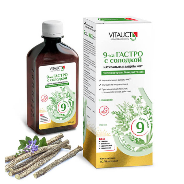 Vitauct 9-ка ГАСТРО 250 мл
