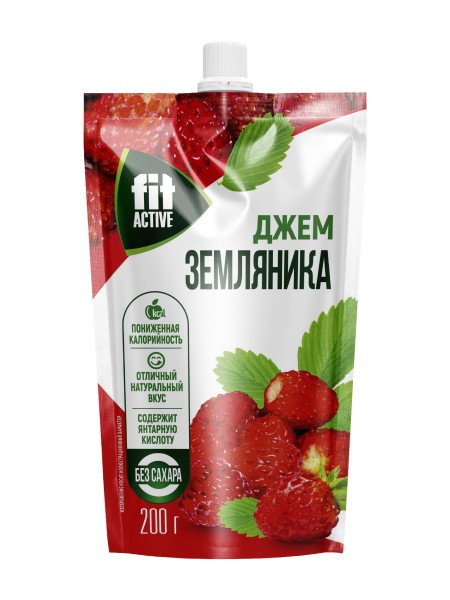 Fit Parad Джем 200 grams (Земляника )