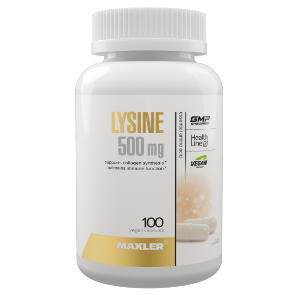 Maxler Lysine 500 mg 100 veg capsules