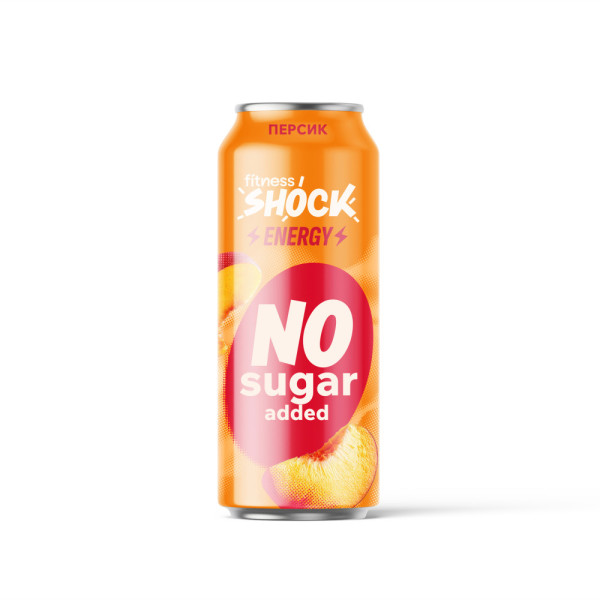 FitnesShock ENERGY 450 ml (Персик)