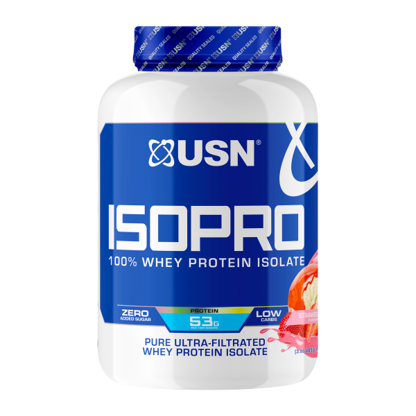 USN IsoPro 100% Whey Protein Isolate 1800 grams (Клубника)
