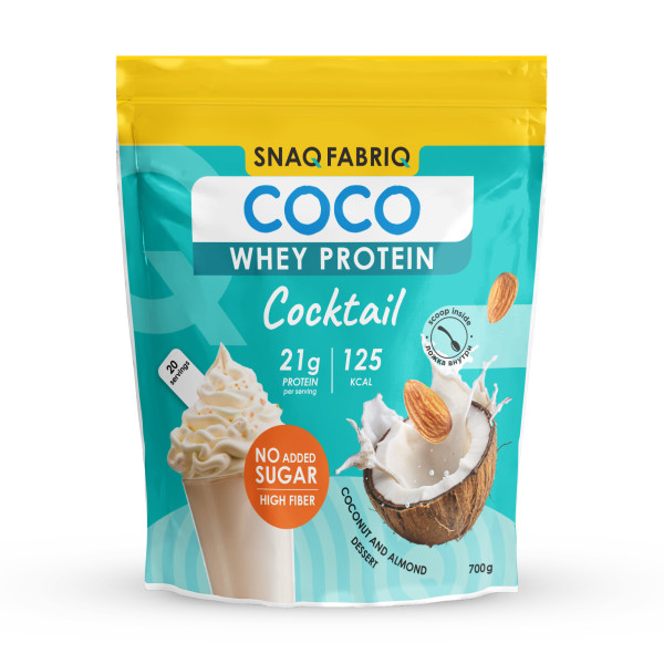 Snaq Fabriq Whey Protein 700 grams ("COCO" кокос миндаль)