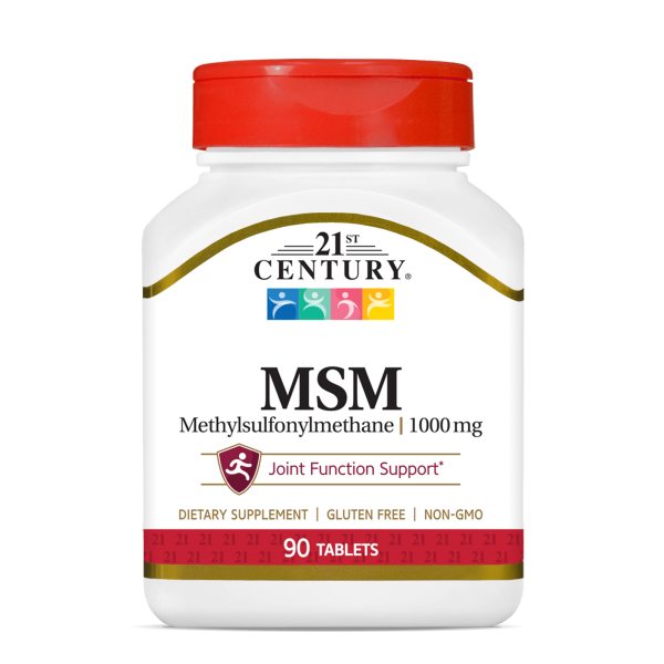 21st Century MSM 1000 mg 90 tablets