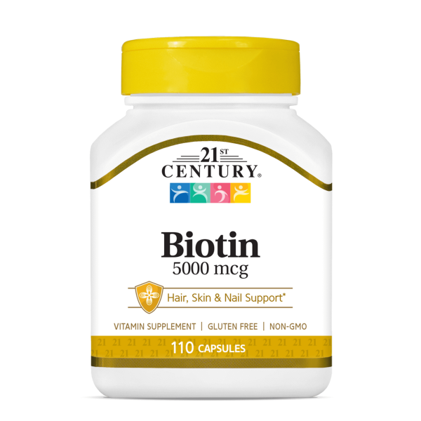 21st Century Biotin 5000 mcg 110 capsules