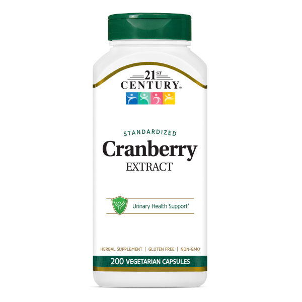 21st Century Cranberry Extract 200 veg capsules