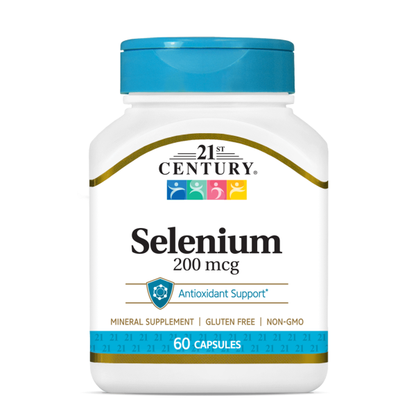 21st Century Selenium 200 mcg 60 capsules
