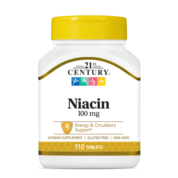 21st Century Niacin 100 mg 110 tablets
