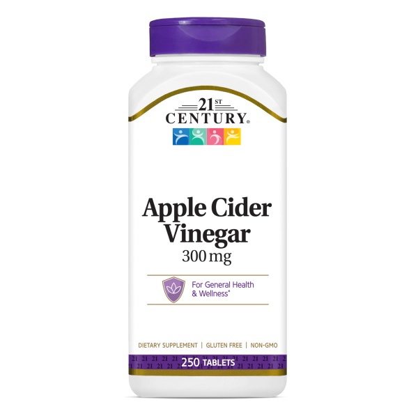 21st Century Apple Cider Vinegar 300 mg 250 tablets