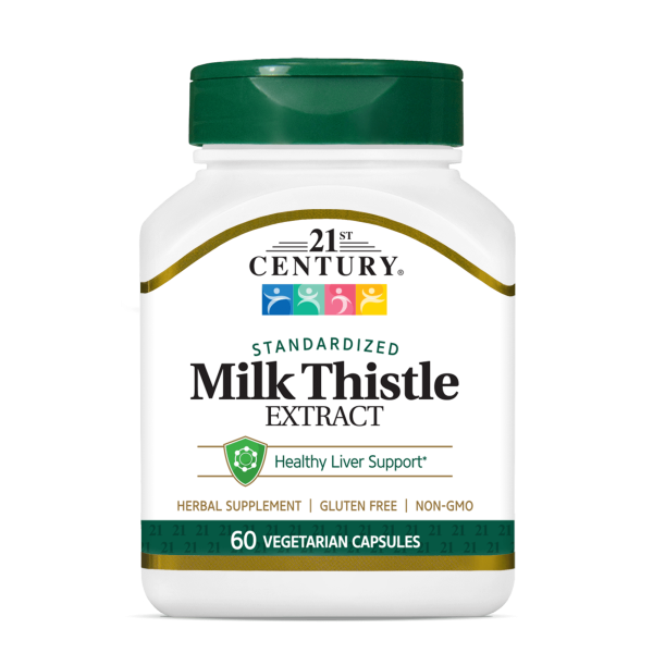 21st Century Milk Thistle Extract 60 veg capsules