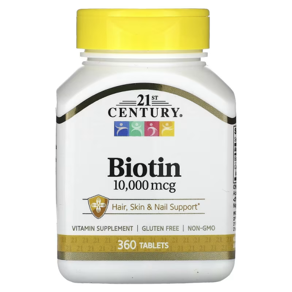 21st Century Biotin 10000 mcg 360 tablets
