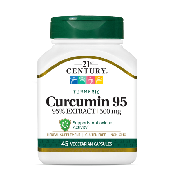 21st Century Curcumin 95 500 mg 45 veg capsules