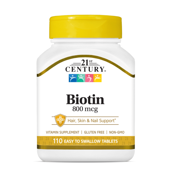 21st Century Biotin 800 mcg 110 tablets