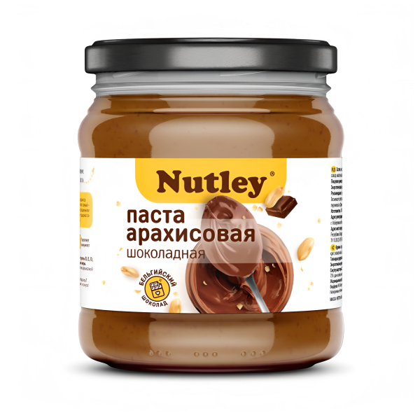 Nutley Арахисовая паста с бельгийским шоколадом 450 grams