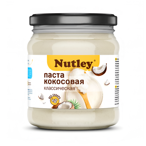 Nutley Паста кокосовая классическая 450 grams
