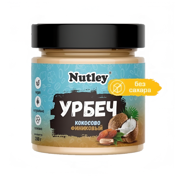 Nutley Урбеч Кокосово-финиковый 200 grams