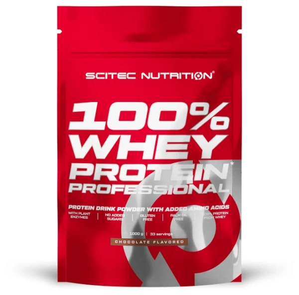 Scitec Nutrition 100% Whey Protein Professional 1000 grams (Шоколад)