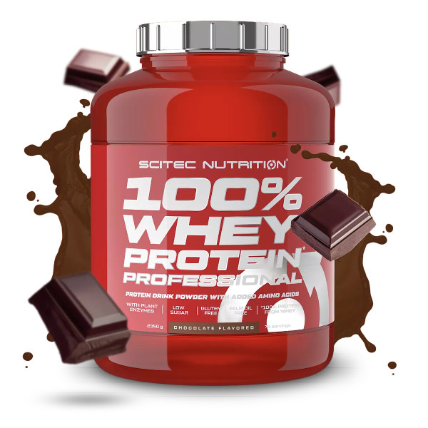 Scitec Nutrition 100% Whey Protein Professional 1000 grams (Шоколад)