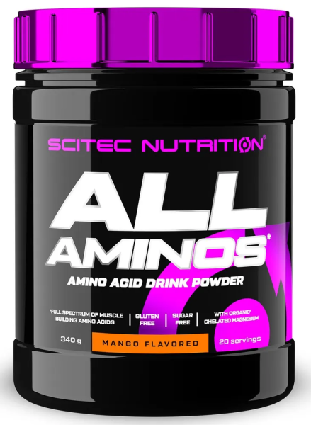 Scitec Nutrition All Aminos 340 grams (Манго)