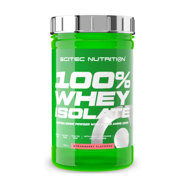 Scitec Nutrition 100% Whey Isolate 700 grams (Клубника)