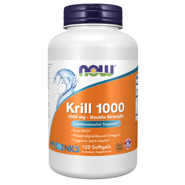 NOW Krill Oil 1000 mg 120 softgels