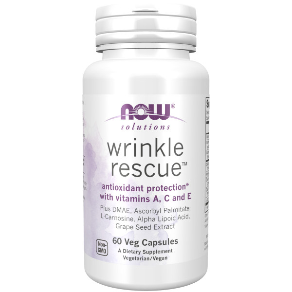NOW Wrinkle Rescue 60 veg capsules